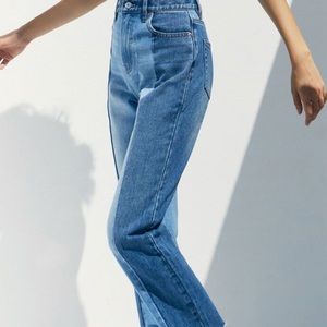 PacSun Two Tone High Waisted Jeans!